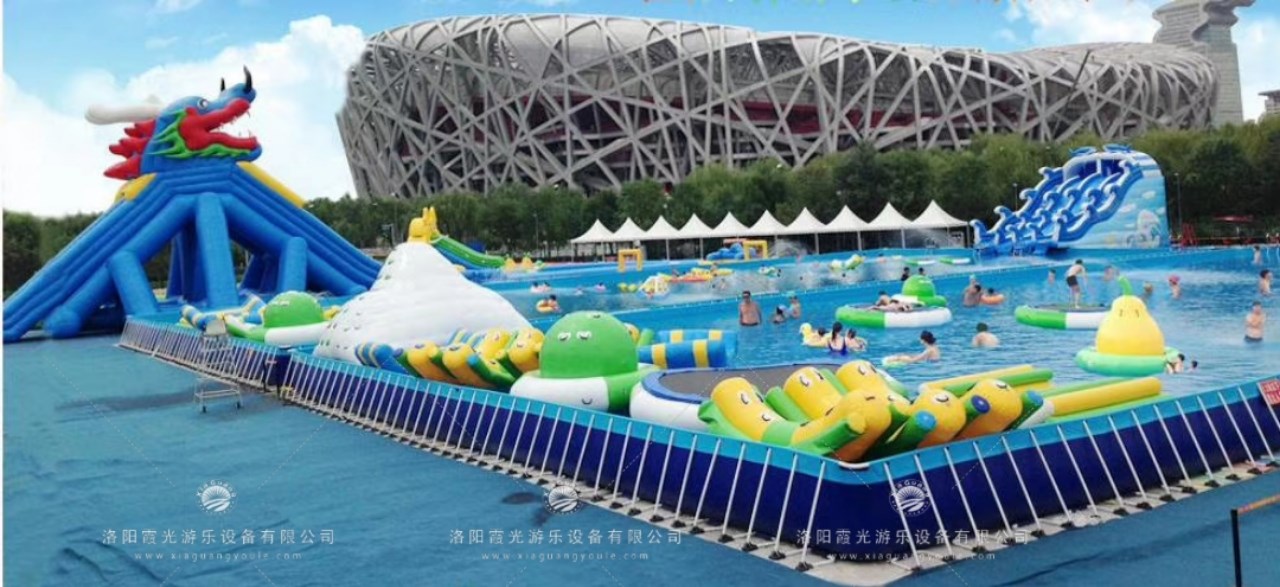 台江儿童乐园充气游泳池